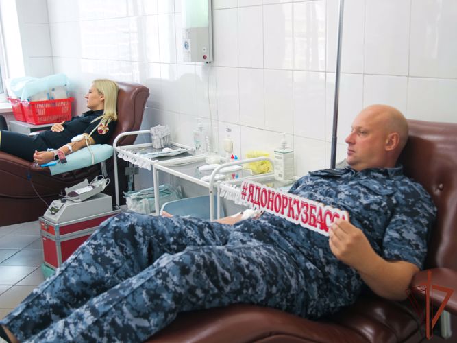 Росгвардейцы приняли участие в ведомственной акции «От сердца к сердцу» в Кемеровской области