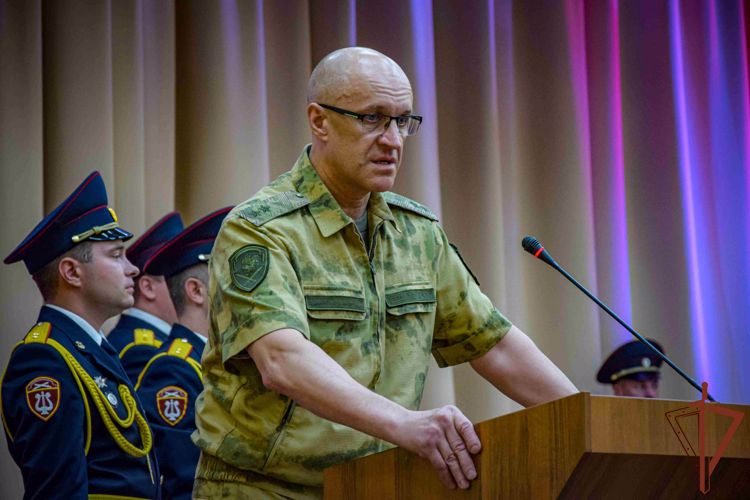 В Северо-Западном округе Росгвардии состоялось торжественное собрание посвященное 55 годовщине организационно-штатных подразделений