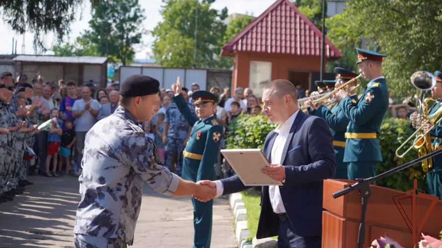 Подмосковный ОМОН «Пересвет» отметил свое 28-летие 