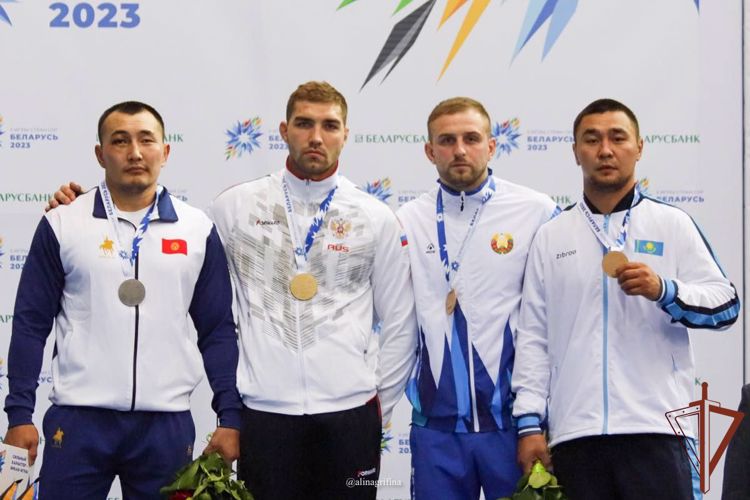 Росгвардеец завоевал золотую медаль на II Играх стран СНГ 