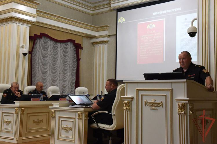 Заседание военного совета Сибирского округа Росгвардии  прошло в Новосибирске