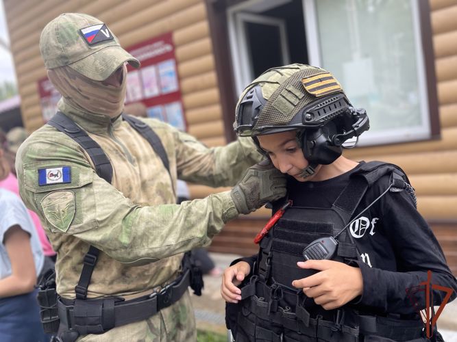 В Сибирский округе проходят мероприятия ведомственной акции «Каникулы с Росгвардией» 