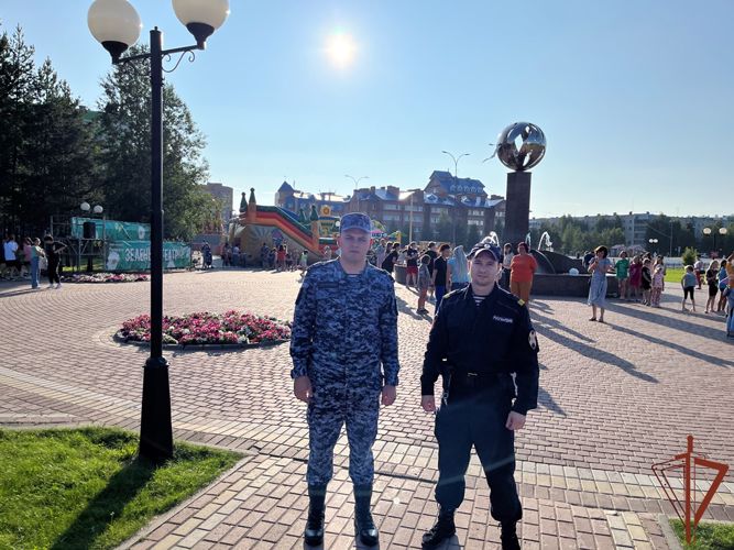 Росгвардия обеспечила безопасность мероприятий во время празднования Дня ВДВ на Урале