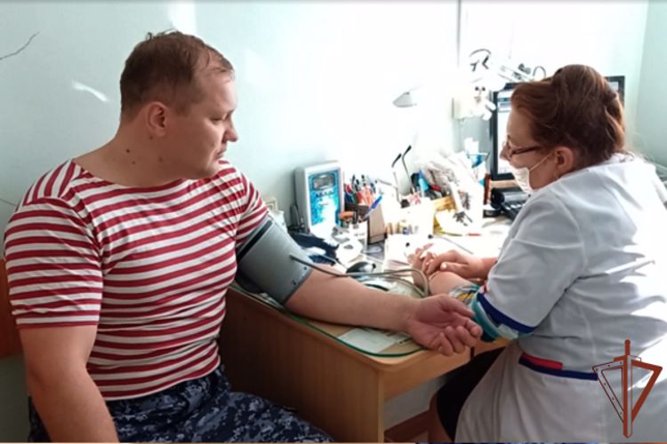 Росгвардейцы сдали кровь для медучреждений Курганской области (видео)