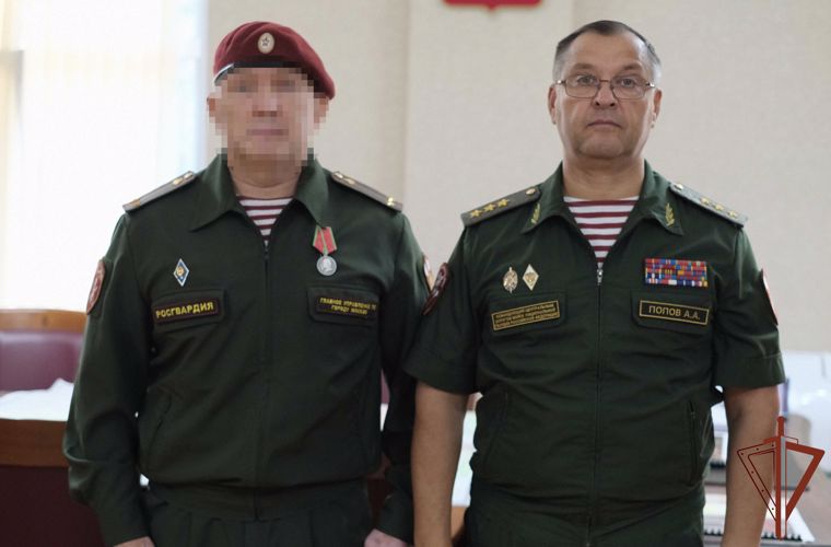 Командующий Центральным округом Росгвардии вручил государственные награды участникам специальной военной операции