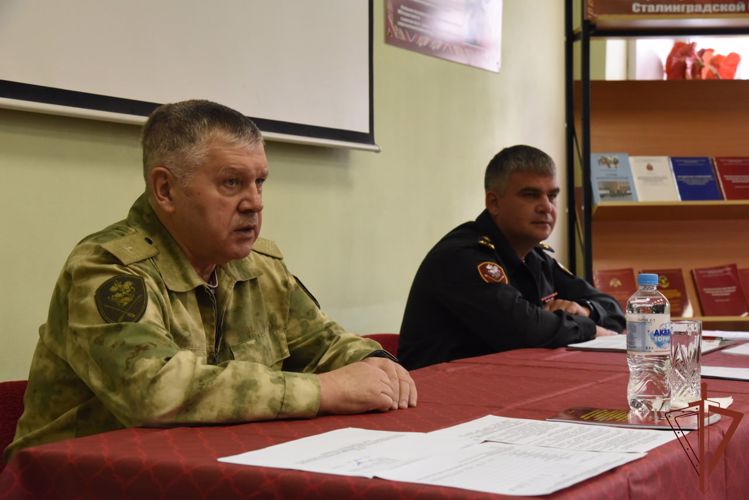 Завершился учебно-методический сбор со специалистами-психологами в Сибирском округе Росгвардии 