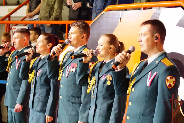 Росгвардия обеспечила безопасность международного хоккейного матча в Хабаровске