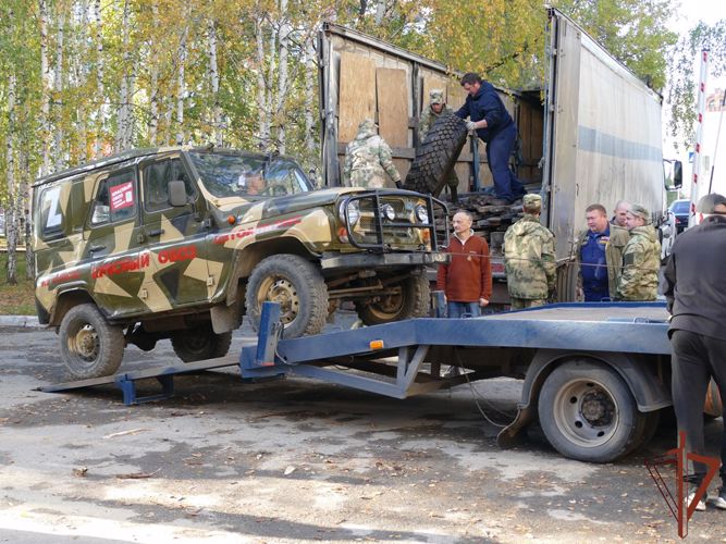 Росгвардия в Томской области приняла участие в отправке гуманитарной помощи в зону СВО