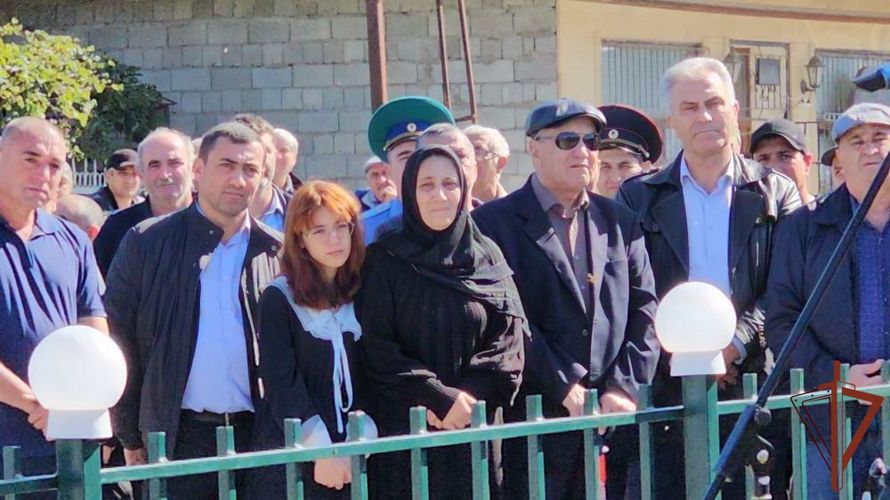 Память  росгвардейца-участника спецоперации увековечили в Дагестане