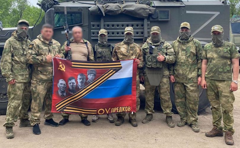 Ветераны спецназа Росгвардии из Тюмени продолжают участие в   патриотической акции «Своих не бросаем»