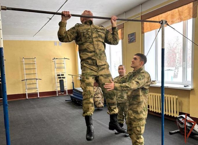 Сбор с личным составом спортивной команды при управлении Уральского округа Росгвардии состоялся в Екатеринбурге 