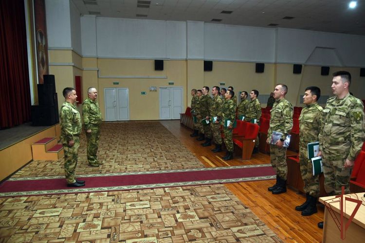 В Грозном завершился сбор молодых офицеров - специалистов служб технического обеспечения Северо-Кавказского округа Росгвардии