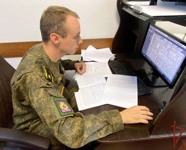 В грозненском соединении Росгвардии завершилась стажировка курсантов Военной академии МТО