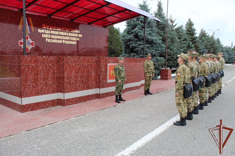 Курсанты Саратовского военного института Росгвардии проходят стажировку в Чеченской Республике