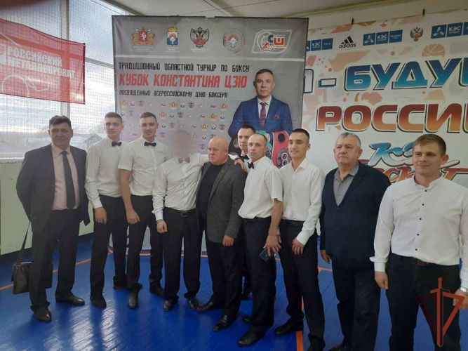 Офицер СОБР «Норд» Росгвардии признан лучшим судьей турнира по боксу «Кубок Константина Цзю»,  завершившемся на Урале