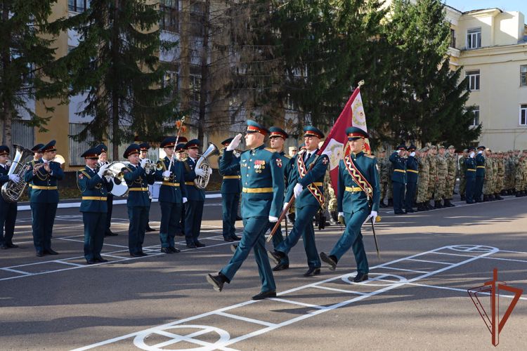 Воинской части Росгвардии в Казани вручено Боевое знамя