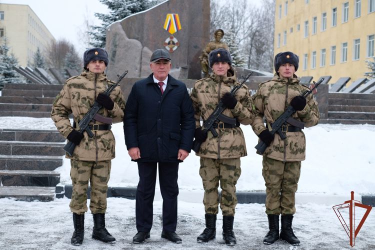 В Софринской бригаде Центрального округа Росгвардии состоялась церемония принятия военной присяги