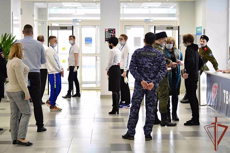Росгвардейцы обеспечили безопасность мероприятий на Урале