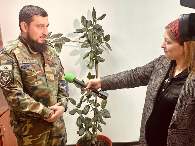 Росгвардейцы отметили День матери на Северном Кавказе