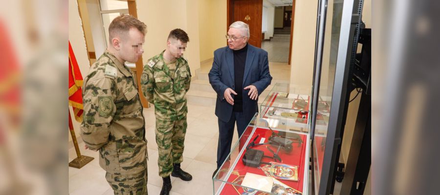 Центральный музей Росгвардии открыл передвижную выставку об артиллерии войск правопорядка