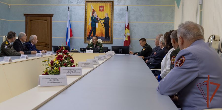 День ветерана войск правопорядка отметили росгвардейцы в ЦФО