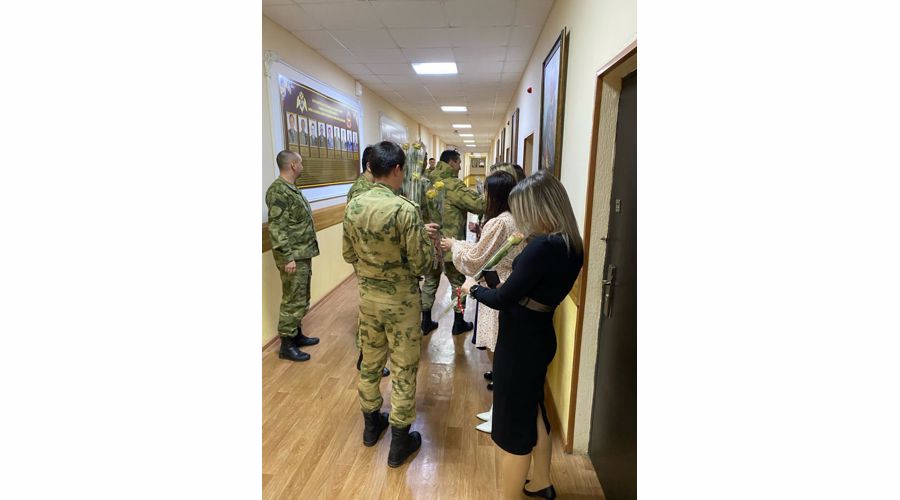 Росгвардейцы отметили День матери на Северном Кавказе