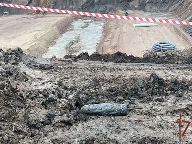 Сотрудники Росгвардии обезвредили боеприпас времен войны в Санкт-Петербурге
