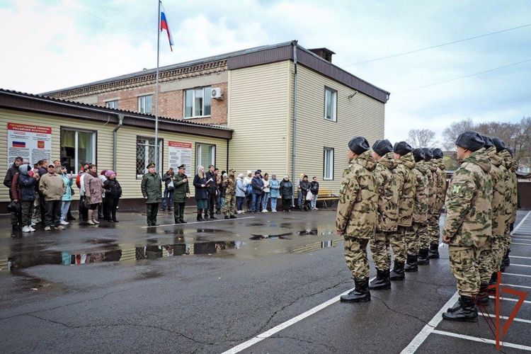 При участии Росгвардии прошли мероприятия по случаю всероссийского дня призывника в Сибири