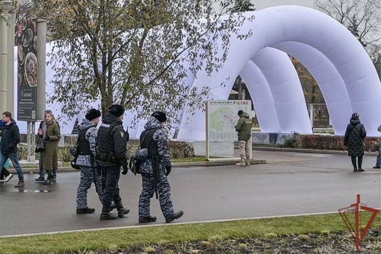Росгвардия обеспечила безопасность Международной выставки-форума Россия на ВДНХ 