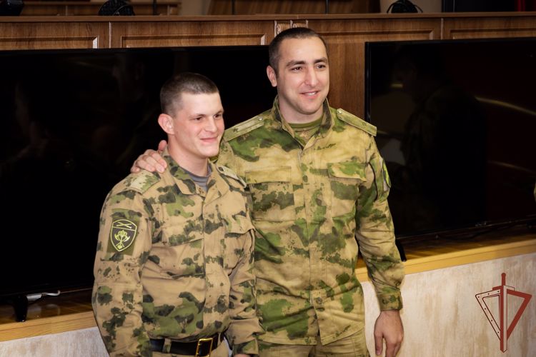 Акция «В память о военной службе в Росгвардии» проходит в Северо-Кавказском округе