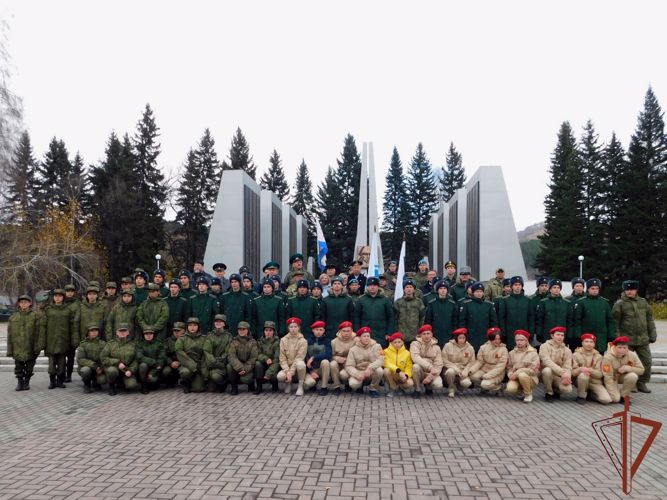 При участии Росгвардии прошли мероприятия по случаю всероссийского дня призывника в Сибири