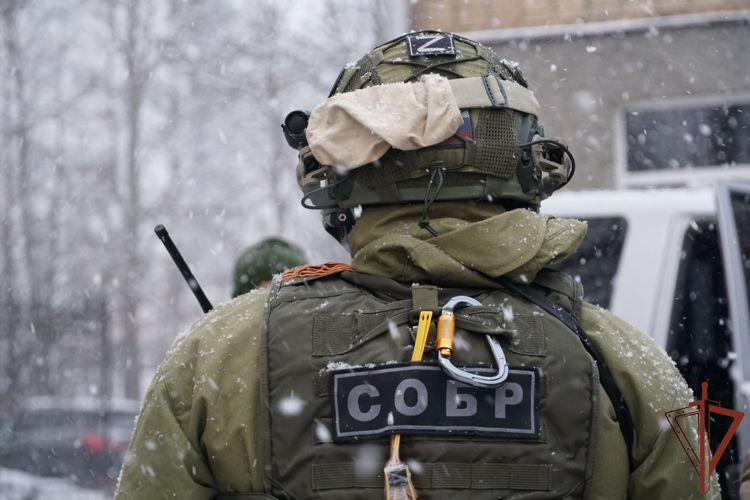 При силовой поддержке спецназа Росгвардии в Томской области задержан подозреваемый в незаконной рубке лесных насаждений