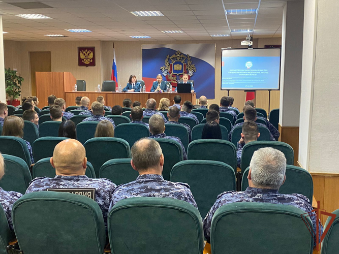 Круглый стол по налогообложению прошел в центре подготовки сотрудников Росгвардии в Москве