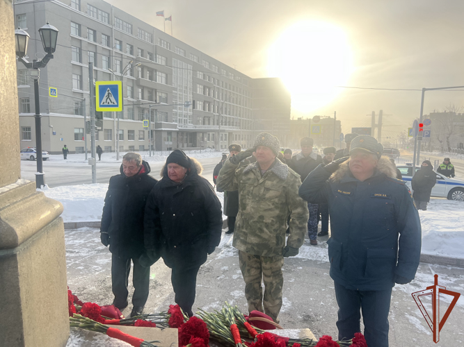 День Героев Отечества росгвардейцы отметили в Сибири