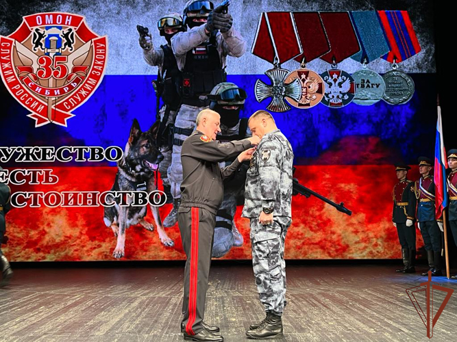 ОМОН «Сибирь» Росгвардии по Новосибирской области отмечает 35-летний юбилей