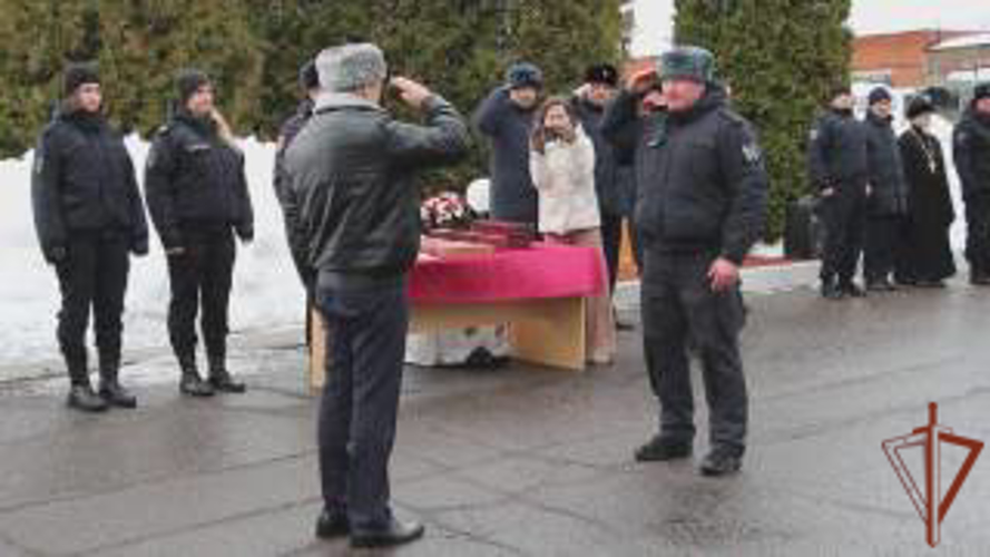 Встретили вернувшихся из районов проведения СВО спецназовцев Росгвардии в Московской области