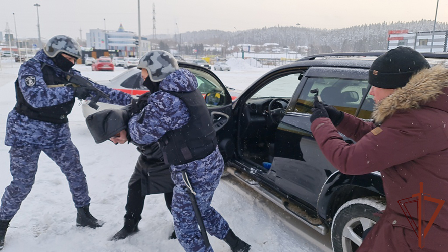 Сотрудники Росгвардии стали участниками телевизионного проекта телерадиокомпании «Югория»