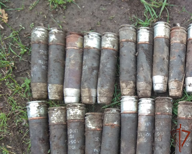 Росгвардейцы обнаружили оставленные ВСУ боеприпасы в ДНР 