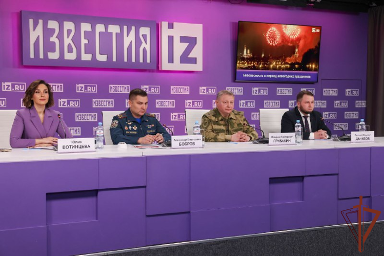 Росгвардия примет участие в обеспечении безопасности в период новогодних праздников (видео)