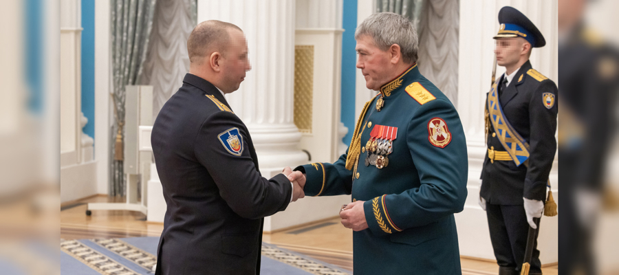 В Кремле вручили государственные и ведомственные награды военнослужащим Росгвардии и сотрудникам ФСО России