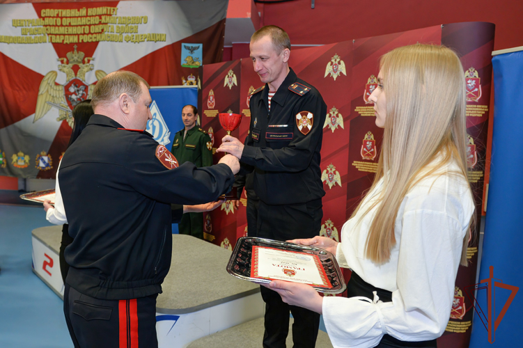 Чемпионат Центрального округа Росгвардии по рукопашному бою завершился в Москве
