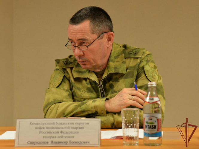 Командующий Уральским округом подвел итоги служебно-боевой деятельности Управления Росгвардии  по Свердловской области