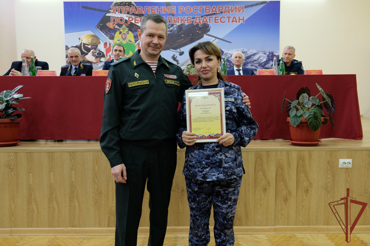 Итоги служебно-боевой деятельности за год подвели в Управлении Росгвардии по Республике Дагестан 