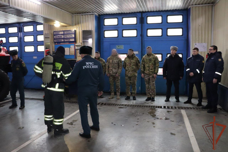 Росгвардейцы приняли участие в пожарном квесте в Республике Алтай 