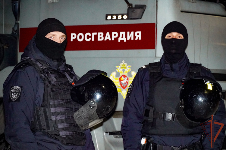 Росгвардейцы обеспечили безопасность предварительного этапа Чемпионата России по гандболу в Санкт-Петербурге