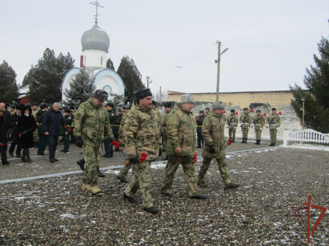 Годовщину образования воинской части Росгвардии отметили в Северной Осетии