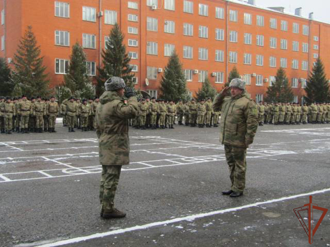 Годовщину образования воинской части Росгвардии отметили в Северной Осетии