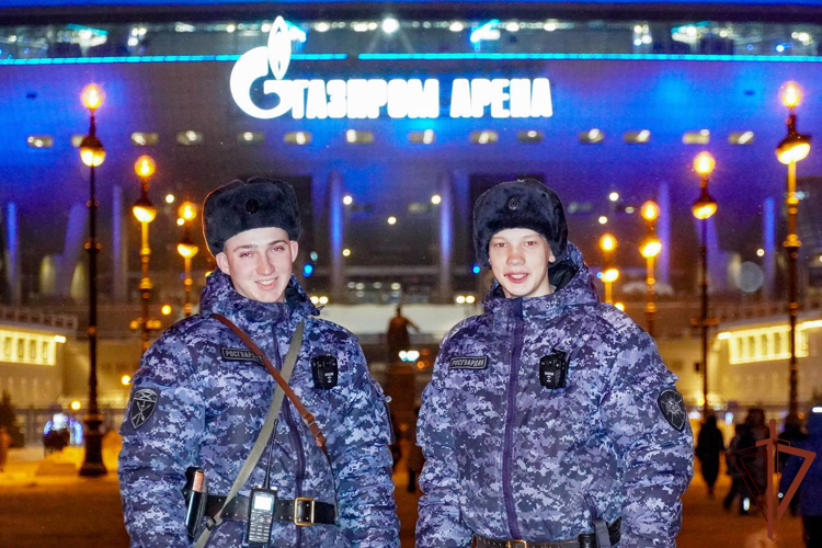 Росгвардейцы обеспечили безопасность спортивных мероприятий в Санкт-Петербурге