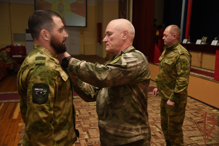 В грозненском соединении Росгвардии подведены итоги деятельности за 2023 год 