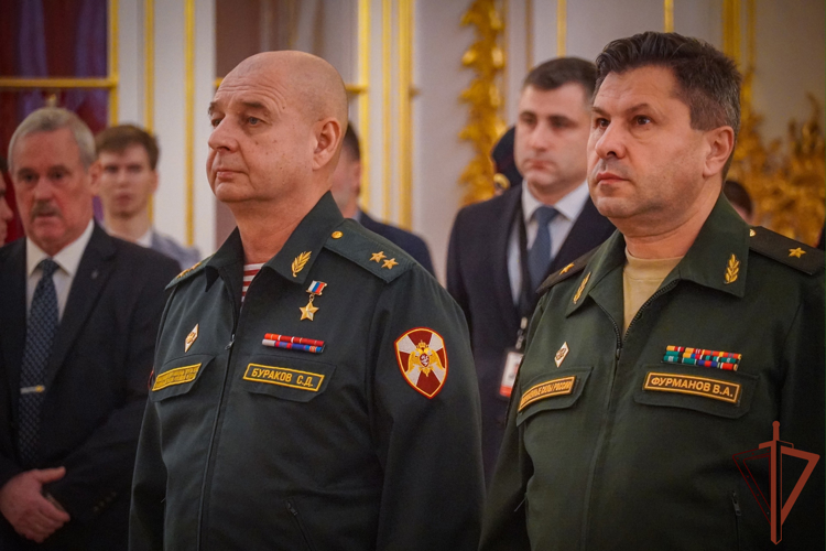 Командующий Северо-Западным округом Росгвардии принял участие в торжественном мероприятии Государственного Эрмитажа
